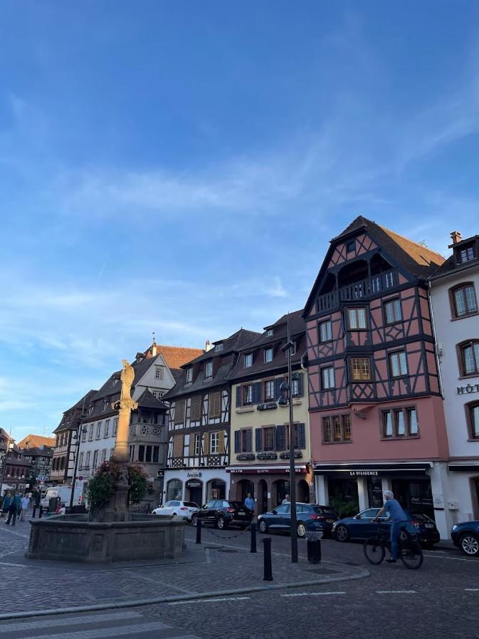 Ferienwohnung Le Beffroi Obernai Exterior foto